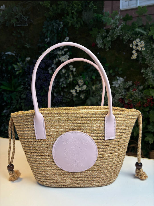 Korbweide Strandtasche Wasserdichte Lila