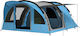 Outsunny Camping Tent Tunnel Grey 4 Seasons For 4 People 565x370x200cm
