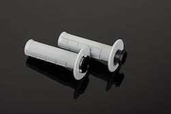 Renthal Mx Original Lock-on Soft Grips Half Waffle Color Light Gray Renthal Mx Original Lock-on Soft Grips Half Waffle Color Light Gray