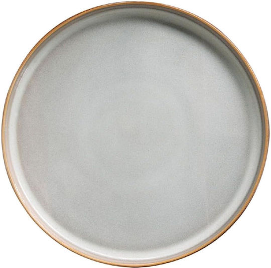 Easylife Shallow Ceramic Beige Plate 26cm