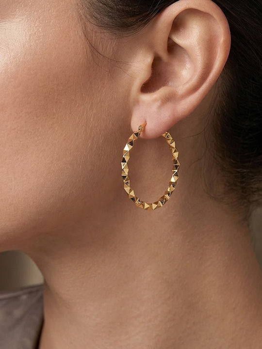 Gold 14K Hoop Earrings