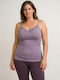 Cotton Cotton Women's Tank Top with Spaghetti Strap