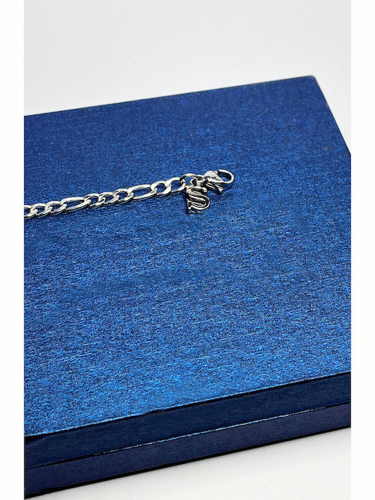Chain Bracelet For Couples Made Of Stainless St...