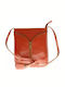 Bag-rosa-d-skin-br Дамска Чанта За Рамо Кафява