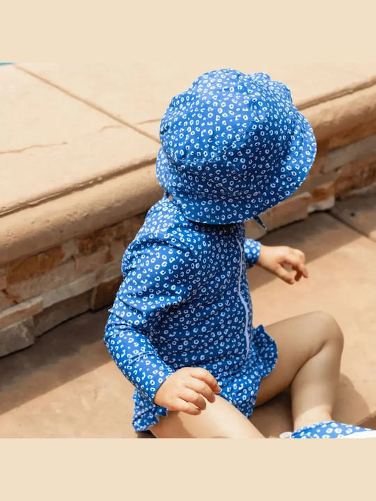 Swim Essentials Costum De Baie Pentru Copii Întreg Cu Abajur Albastru Leopard