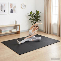 vidaXL Δάπεδα Παζλ Γυμναστηρίου 60x60x1cm 50τμχ Μαύρα vidaXL Δάπεδα Παζλ Γυμναστηρίου 60x60x1cm 50τμχ Μαύρα