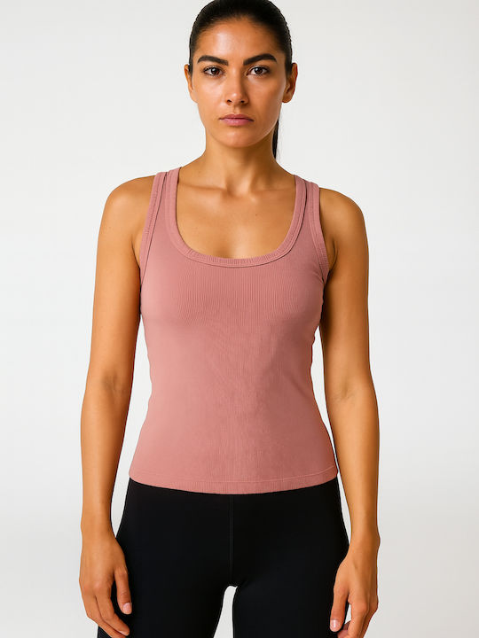 Sleeveless Pink Women's Undershirt