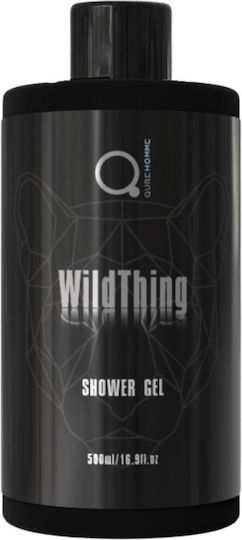 Qure Shower Gel for Men & Woody Scent 500ml