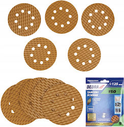 Dedra Φύλλο Λείανσης Έκκεντρου Τριβείου 125x125mm Σετ 5τμχ Dedra Φύλλο Λείανσης Έκκεντρου Τριβείου 125x125mm Σετ 5τμχ