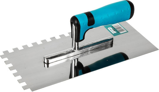 Notched Trowel 280*130mm D10*10mm Stainless Steel Detoolz