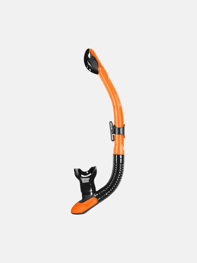 Αναπνευστήρας Θαλάσσης Mares Ergo Dry Snorkel Black Orange 411481-borsa Μαύρο