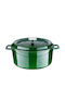 Lava Premium Majolica Cast Iron Stockpot from Mantemi 6.71L / 28cm