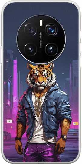 Θήκη Street Animals Tiger Honor Magic7 Pro Flexible Tpu Διάφανη Σιλικόνη