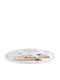 Easylife Les Fromages Πιατέλα Σερβιρίσματος Γυάλινη Πολύχρωμη