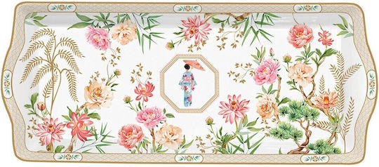 Easylife Jardins D'orient Piatelă De Servire Din Porțelan Multicolor 35x15cm Easylife Jardins D'orient Piatelă De Servire Din Porțelan Multicolor 35x15cm