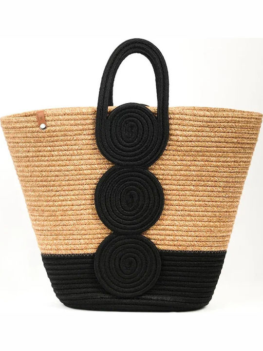 Wicker Multicolour Beach Bag