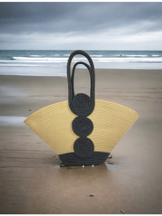 Wicker Multicolour Beach Bag