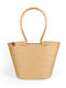 Mehrfarbige Korbweide Strandtasche