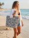 Stoff Strandtasche Mehrfarbige