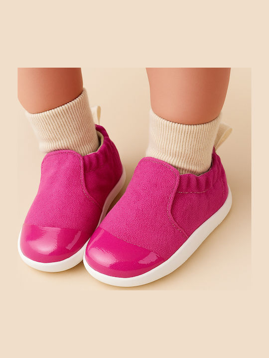 Bobux Βρεφικά Sneakers Αγκαλιάς Ροζ Xplorer