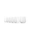 Krosno Modern Set of Water / Cocktail Glasses Glass 470ml 6 Pieces