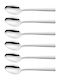 Zwilling J.A. Henckels Set Löffel Dessert / Eiscreme Rostfreier Stahl Silber 14cm 6 Stück