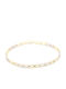 Männer Bicolor Hand Kette aus Gold 9K Länge 21cm