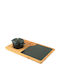Lava Wooden Serving Platter 25cm