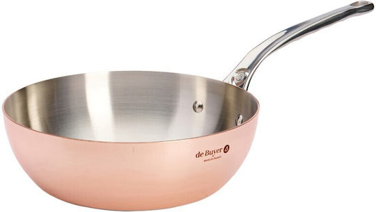 De Buyer Inocuivre Wok Made of Steel 24cm