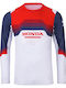 Honda Men's Motocross Long-Sleeved Riding Jersey White Color