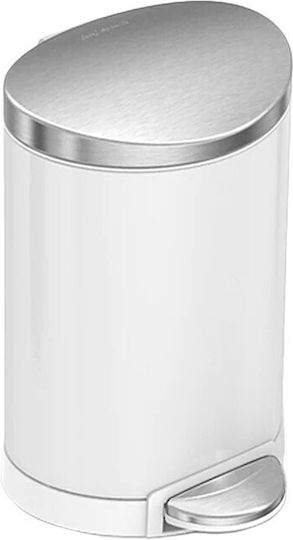 Simplehuman Inox Λευκός 6lt Simplehuman Inox Λευκός 6lt