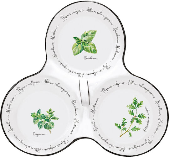 Easylife Herbarium Ορντεβιέρα από Πορσελάνη Ø5cm