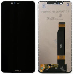 Екран Touch Screen Nokia 5.1 Plus Черен Oem Екран Touch Screen Nokia 5.1 Plus Черен Oem