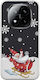 Frogs Handyhülle Happy Santa Xiaomi Poco M8 Pro 5G Flexible TPU Transparente Silikon