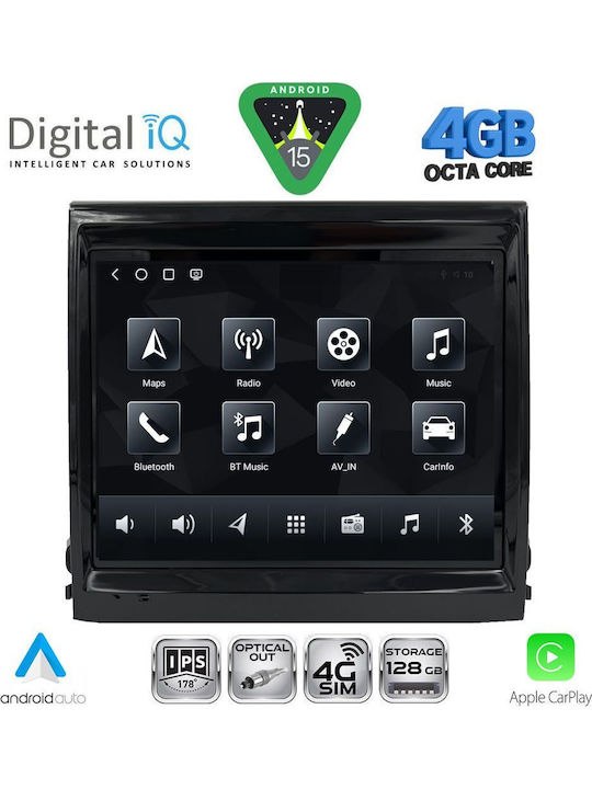 Digital IQ Auto-Audiosystem für Porsche Cayenne 2010-2015 Bluetooth USB Eingebautes Wi-Fi GPS Apple CarPlay Android Auto mit Touchscreen 8.4"