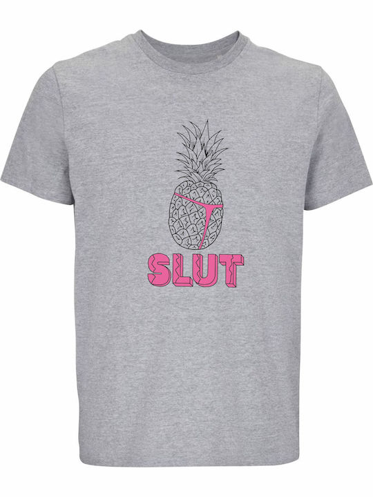 T-shirt Unsiex " Pineapple Slut Funny Summer Fu...