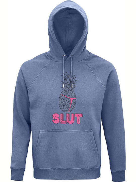 Bio-Kapuzenpulli Unisex Ananas Scherziger Somme...
