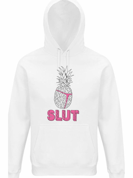 Bio-Kapuzenpulli Unisex Ananas Scherziger Sommer Lustiger Frucht