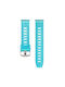 Λουράκι Σιλικόνης Garmin Vivoactive 6 42mm Transparent Shiny Blue