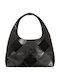 Leather Women's Shoulder Bag Black