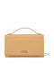 Leather Women's Handbag Beige