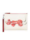 Leather Women's Envelope Red