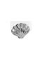 Zaros Zaros Dekorative Aluminiumvase Silber