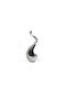 Zaros Zaros Dekorative Aluminium Vase Silber