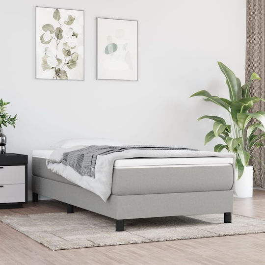 vidaXL Μονό Ανατομικό Στρώμα 100x203x20cm με Ανεξάρτητα Ελατήρια