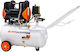 Ruris Silent Power 2400 – Compresor Silențios Fără Ulei 1500w Rezervor 24l 236 L Min 8 Bar