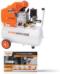 Ruris Airpower 2400plus – Air Compressor 1500w 2hp 24l Tank 8 Bar 180 L Min + Accessory Kit Ruris Airpower 2400plus – Air Compressor 1500w 2hp 24l Tank 8 Bar 180 L Min + Accessory Kit