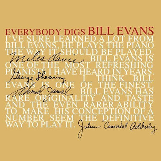 Bill Evans Everybody Digs Bill Evans 1 Vinyl