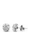 Ios Earrings From 14K White Gold With Stones