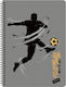 Tettris Spiral Notebook Ruled 60 Sheets 2 Subjects (Miscellaneous Designs) A4-2Θ-215